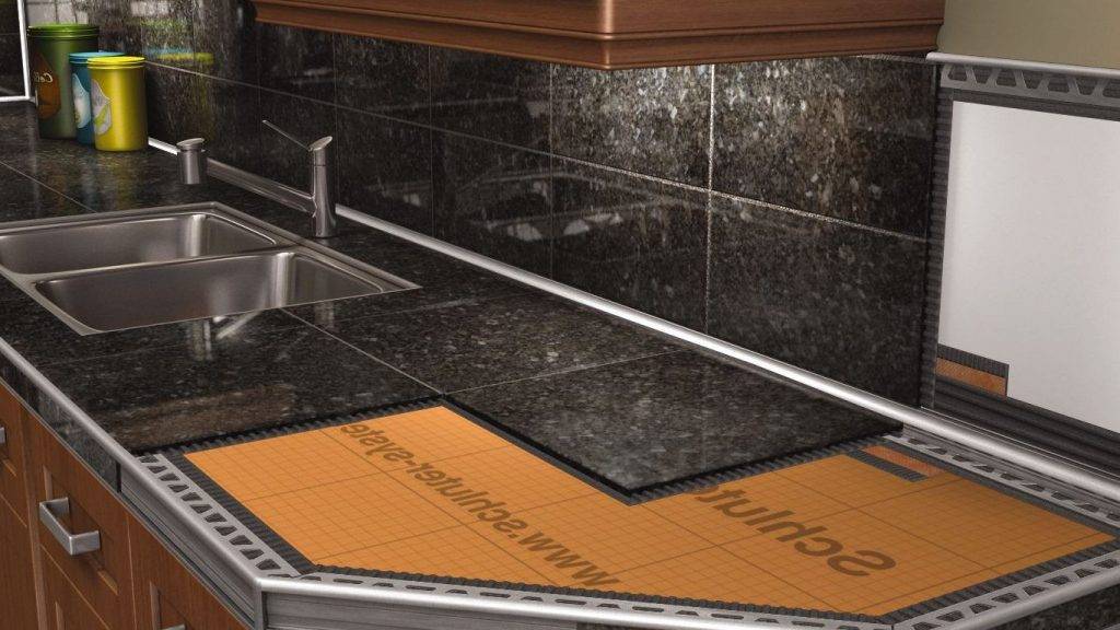 granite tile installation