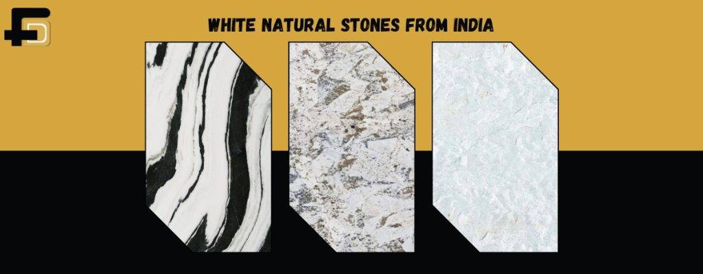 White Natural Stones from India
