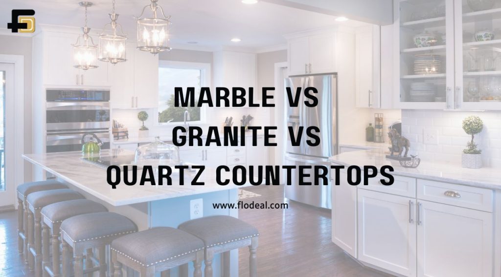 granite vs quartz vs marble countertops