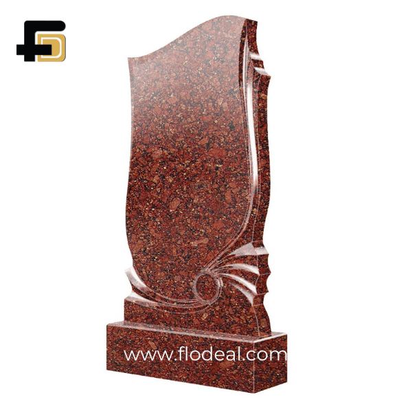 Affordable Granite Headstone - Imperial Red