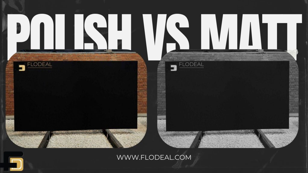 Absolute Black granite Polish vs Matte vs Leather