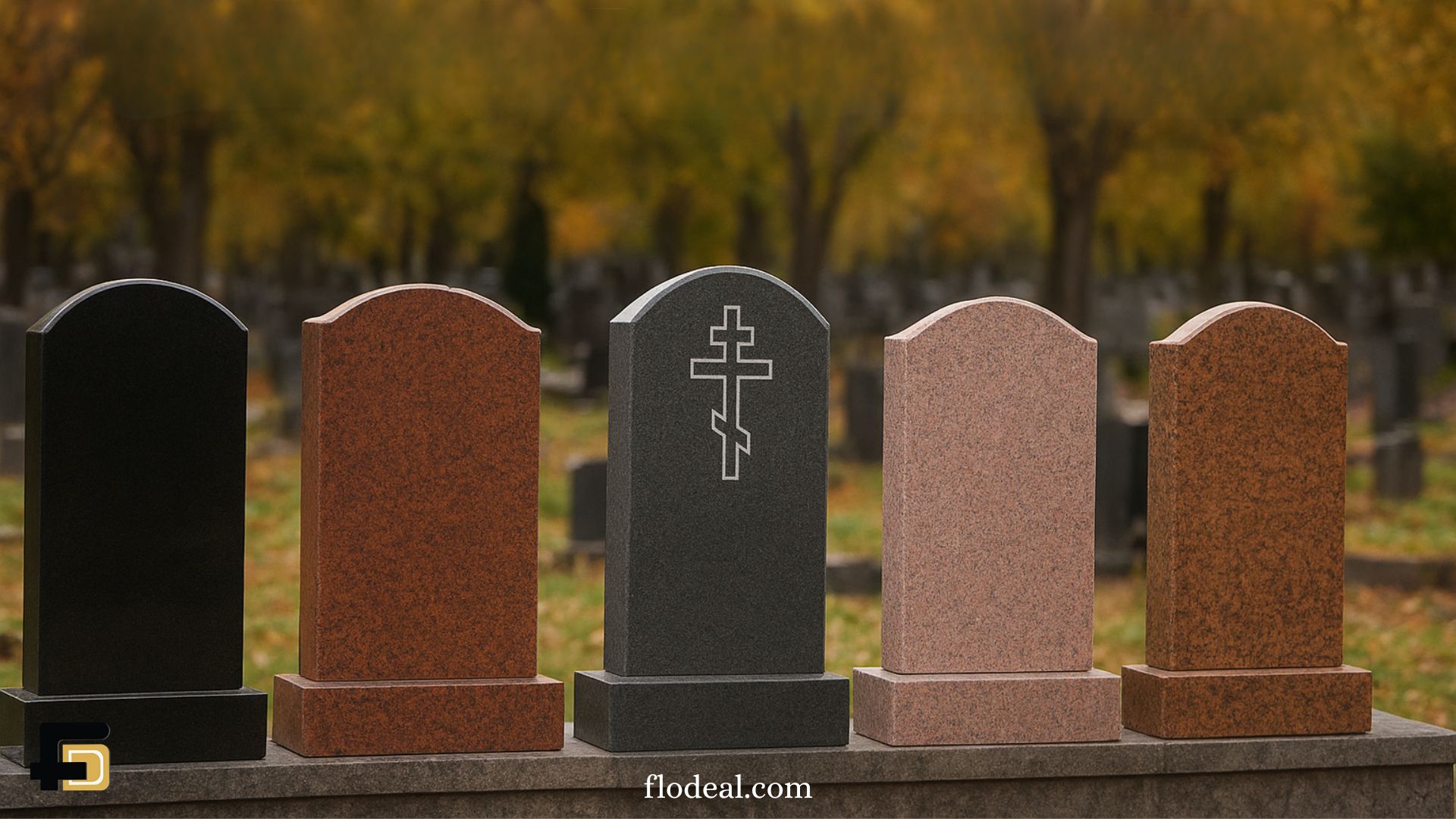Popular Granite Colors for Russian Style Tombstones