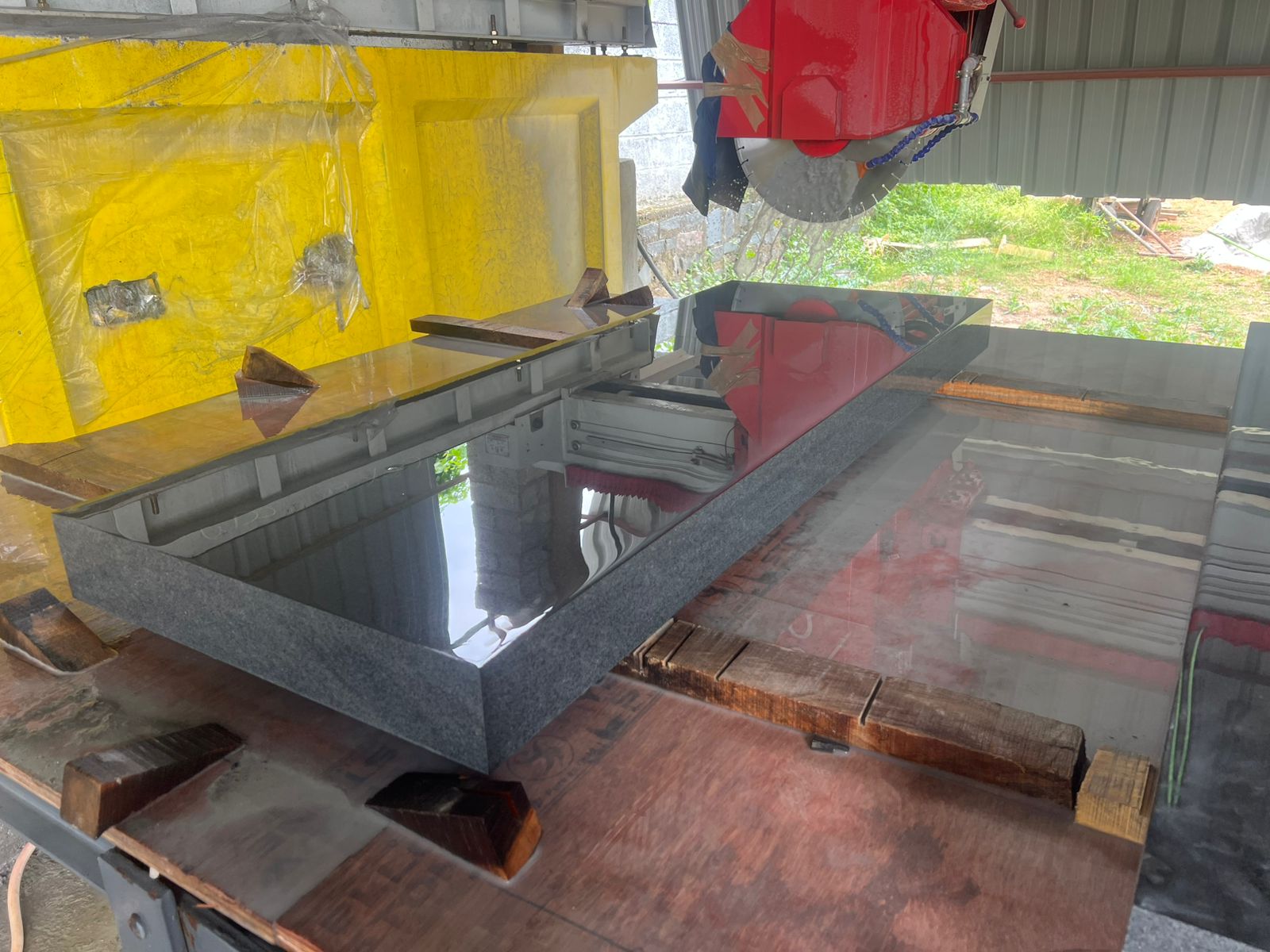 Absolute Black Granite Monument Slab