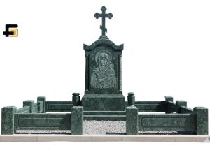 russian othodox green marble monuments