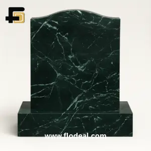 spider green marble monumen