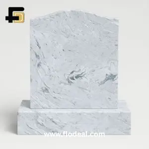 viscount white granite funeral monuments