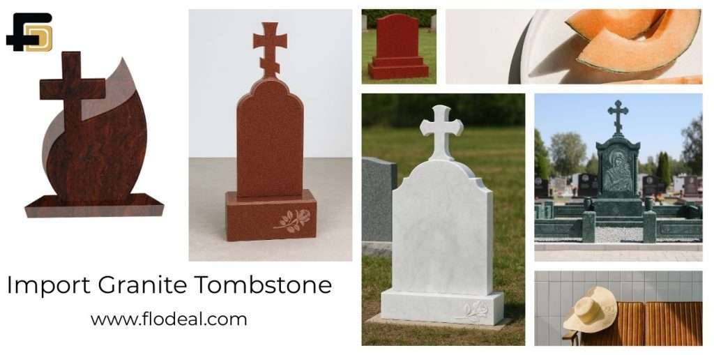 Import Granite Monuments Tombstone from India